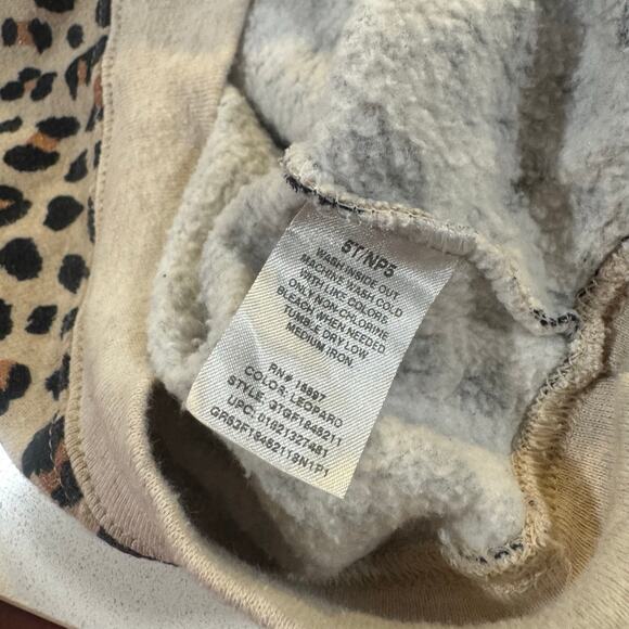 Garanimals Toddler Girl 5T Cheetah Print Pullover Sweater - Picture 3 of 5